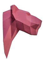 Набор для сборки полигональных фигур: Пантера (Розовый)