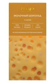 Шоколад  молочный 35 % с Сыром, 50г