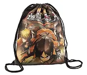 Мешок для сменной обуви "Атака Титанов. Сезон 1-3", 33 х 42 см