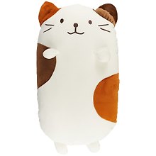 Мягкая игрушка Кот толстяк пятнистый (текстиль) (40см)