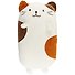 Мягкая игрушка Кот толстяк пятнистый (текстиль) (40см) - 0