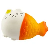 Игрушка-антистресс  Котик-русалка (PU) (13х9)