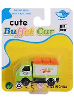 Машина металлическая Cute Buffet Car (JP3341) (блистер) (3+)