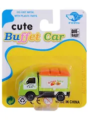 Машина металлическая Cute Buffet Car (JP3341) (блистер) (3+)