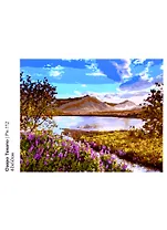 Набор для творчества LORI. Картина по номерам "Озеро Текапо", 50 х40 см