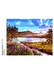 Набор для творчества LORI. Картина по номерам "Озеро Текапо", 50 х40 см