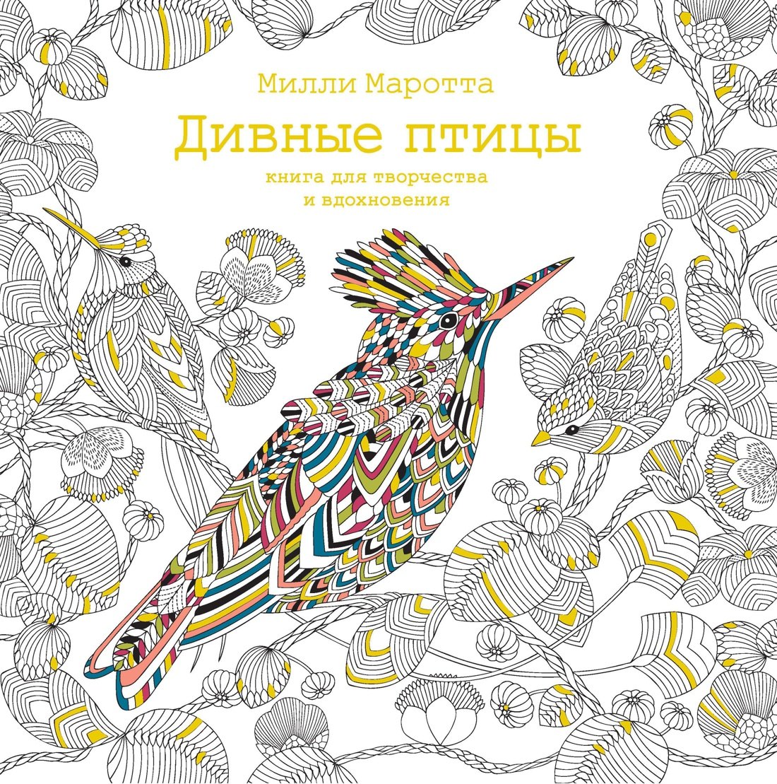 

Дивные птицы. Книга для творчества и вдохновения