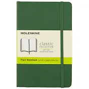 Записная книжка Moleskin Classic Pocket, мягкая обложка, зелёная, 96 листов, А6