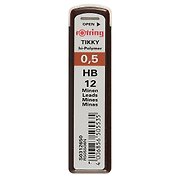 Грифели 0,5мм 12шт "Rotring Tikky" HB, Rotring