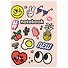 Записная книжка «Stickers», 32 листа, А6 - 2