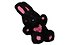 Мягкая игрушка Заяц с сердцем (черный) (30см) (12-202510-HV-02) - 2
