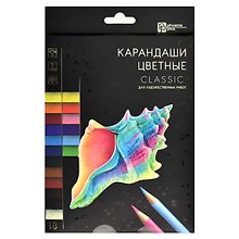 Карандаши цветные 18цв "Classic" к/к, подвес, Феникс+