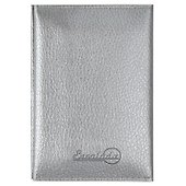 Чехол для пластиковых карт 2отд. "СЕРЕБРЯНЫЙ МЕТАЛЛИК" 70*105 - 2