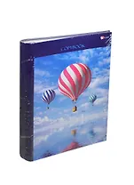 Тетрадь 100л кл. "Панорама (воздушные шары)" на кольцах, 7БЦ, глянц.ламинация, кругл.корешок, инд.уп., Listoff