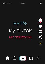 Блокнот My life my TikTok my notebook