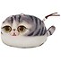Кошелек Кот лежащий 12*5см (флис) - 0