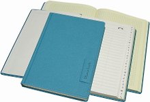 Алфавитная книга Lezar А5, 104 листа, бирюзовая