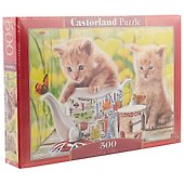 Пазл «Время чаепития Котята» 500 элементов, Castorland - 1