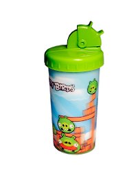 ANGRY BIRDS Стакан с крышкой пластик.стерео Полет