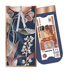 Конверт для денег Цветы код 12 8700