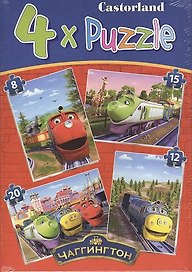 Пазл В-PU04132 Чаггингтон 8#12#15#20 (4шт.х23х16,5см) (коробка)