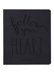 Тетрадь в клетку Unnika, "Total Black. Важные вещи", 48 листов, в ассортименте