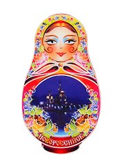 ГС Магнит Новороссийск Матрешка Крейсер «Михаил Кутузов (дерево) (7,5см)