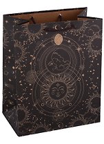 Пакет А5 23*18*10 "Sun and moon" нейтр., крафт