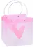 Пакет А5 22*21,5*10 "Розовые сердца" жен., пластик, ассорти - 0