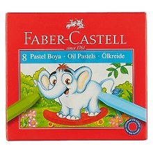 Пастель масляная, 8 цветов, Faber-Castell