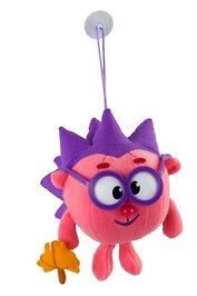 Игрушка, Смешарики, Ёжик с листиком, мягкая