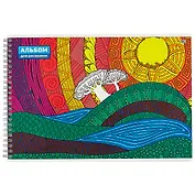 Альбом для рисования BG, Anti-stress, А4, 40 листов, на евроспирали