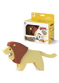 Фигурка HALFTOYS ANIMAL Лев, магнитная. Арт. HAS001