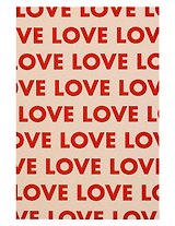 Открытка одинарная "Love, Love..."