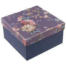 Коробка для подарка «Нежные цветы» большая
