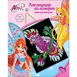 Набор для творчества Апплик. по номерам Winx Попугай (SBN3044-1) (173921) (6+) (коробка)