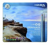 Карандаши акварельные «Graduate Aquarell», 24 цвета, Lyra