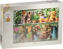 Пазл «Котята» 1500 элементов, Step puzzle