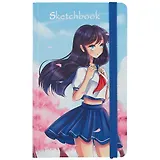 Скетчбук "Девочка", 40 листов, 21 х 13 см