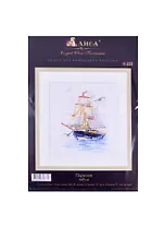 Набор для вышивания крестом Парусник (0-222) (6х9 см) (упаковка) (Алиса)