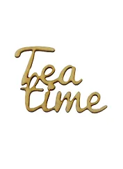 Заготовка деревянная для декупажа Надпись Tea time