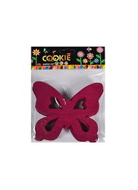 Подставки войлочные Бабочка (6 шт.) фиолетовые (002347)