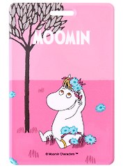 Картхолдер вертикальный «MOOMIN Фрекен Снорк в цветах»