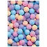 Записная книжка А6+ 64л кл. "Balls" интегр.перепл., ламинация soft-touch - 0