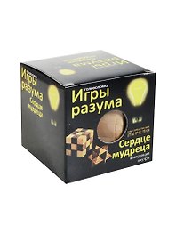 Головоломка Игры разума Сердце мудреца (544514) (дерево) (3+) (коробка)