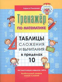 Таблицы сложения и вычитания в пределах 10