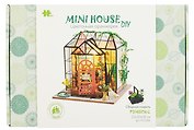Румбокс MiniHouse DIY "Цветочная оранжерея". Сборная модель (20х20х18)