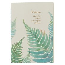 Записная книжка «Leaves» А6, 40 листов в линейку, сшивка, JoyTop, в ассортименте