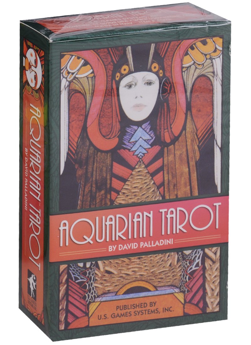 

Таро Аввалон, Aquarian Tarot Водолей Таро (карты+инструкция на англ. яз.) (коробка) (ПИ)