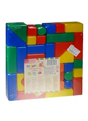 Строительный набор (1180361) (38 элементов) (4х4см) (пластмасса) (1+) (упаковка)